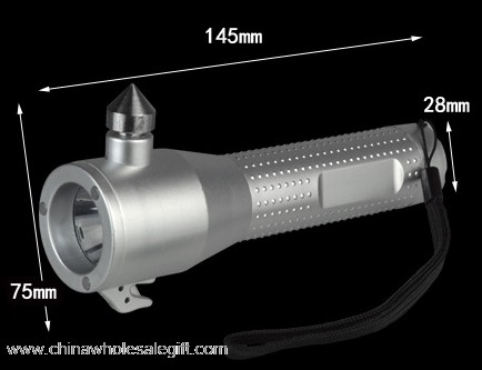 Aluminium zoombar taktisk led ficklampa