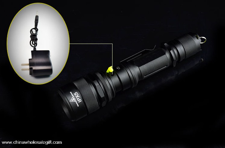 Aluminum tactical led flashlight