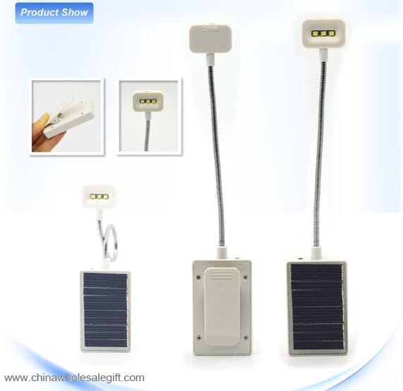  led clip mini solar ljus 