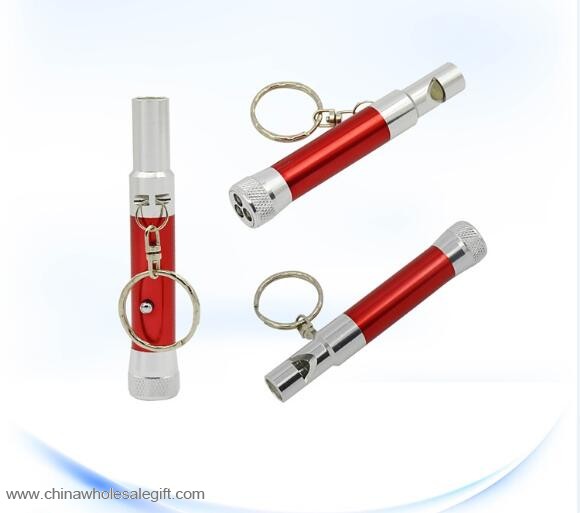 Key Chain Torch With Whistling