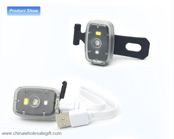 USB charing klip rowerowe Tylne Światło