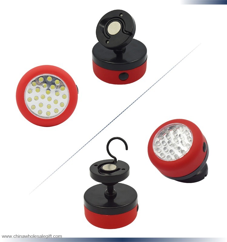 24 LED kunststoff magnetische arbeitsleuchte