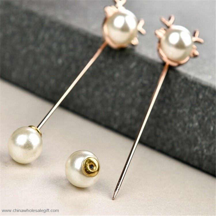Elegante Perlen-Anstecknadel