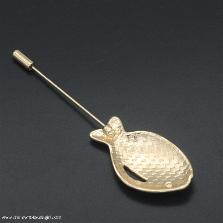 Bulk Guld Fisk Metal Lapel Pin