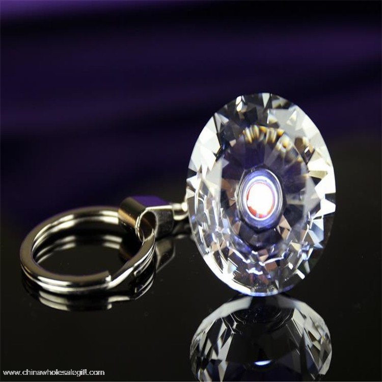 LED Diamond Nyckelring