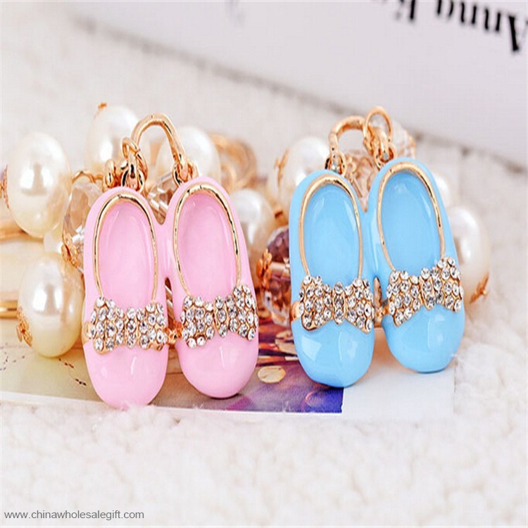 Baby Schuhe Crystal Keychain