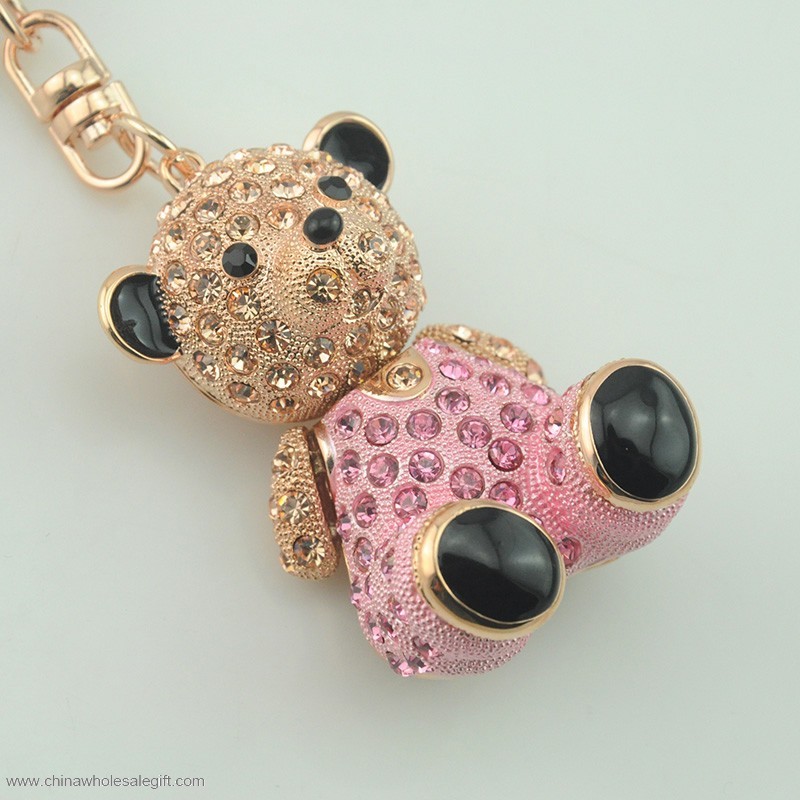 Crystal Toy Animals Key Ring