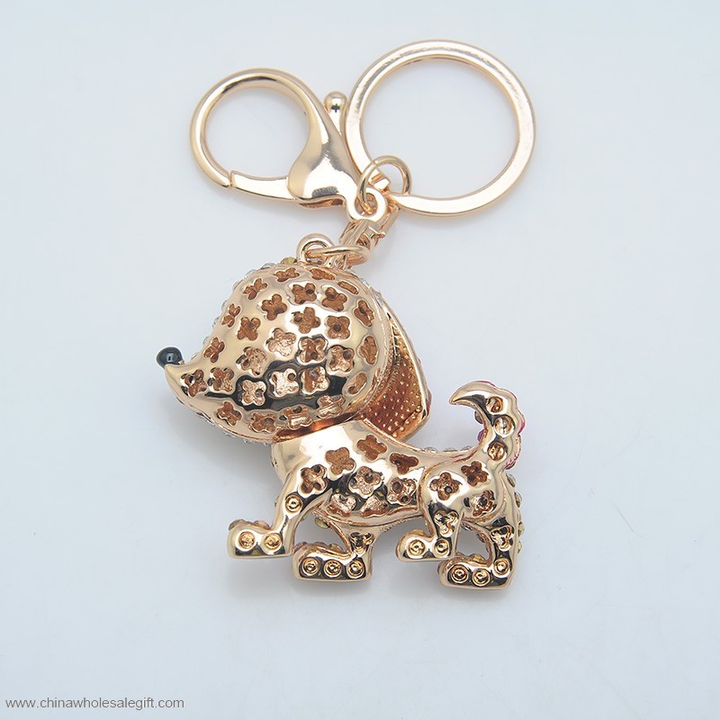  dog shaped keychain