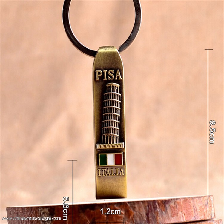 Metal Vintage Gaya Botol Pembuka Keychain