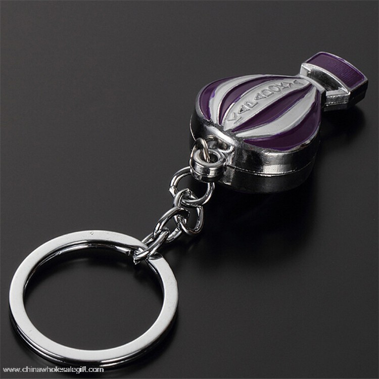 Hot Air Balloon Keychain