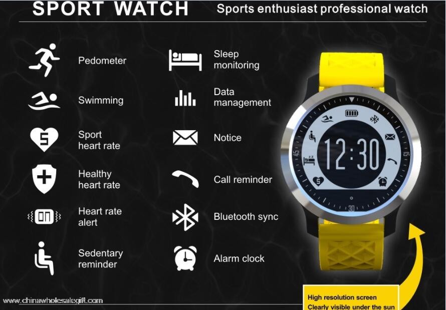 sport fitness kontrolu náramek 