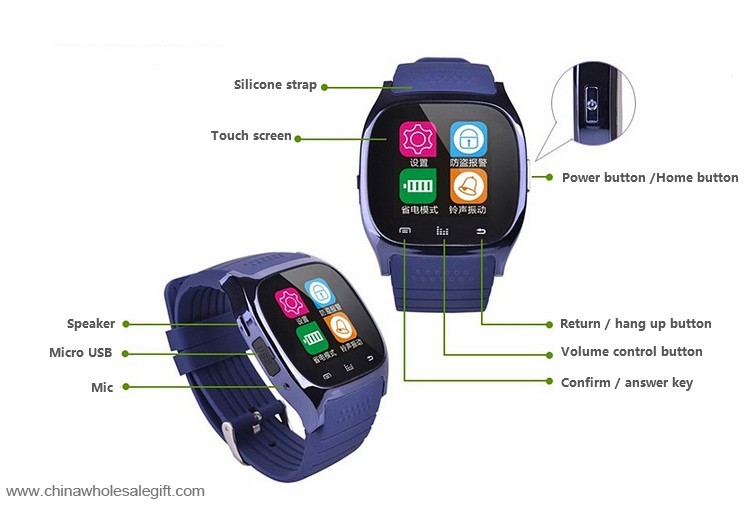 barato bluetooth watch