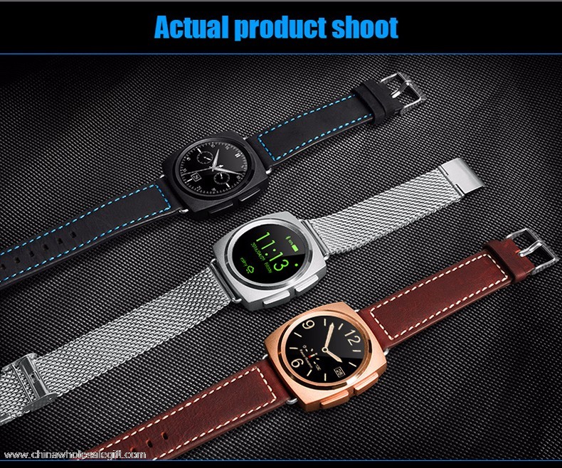 bluetooth smart watch con ritmo cardíaco