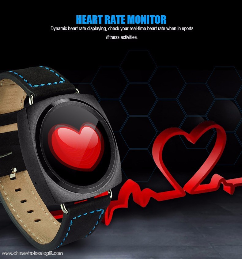 bluetooth inteligentny zegarek z serca