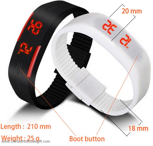 led bracelet watch