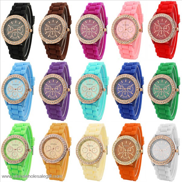  silikon jenewa watches