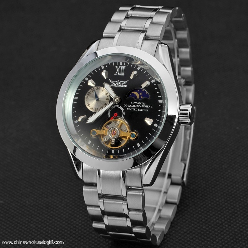 stainless steel men watch 