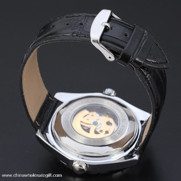 business leather watch