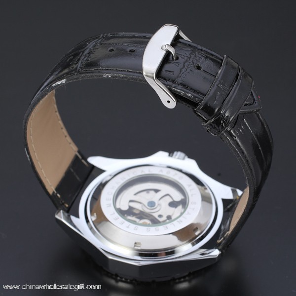 men leather watch