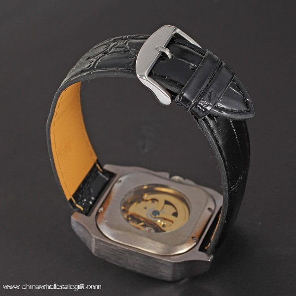 Unisex Armbanduhr quadratisches gesicht