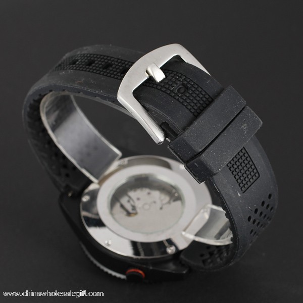 mechanical watches with silicone band