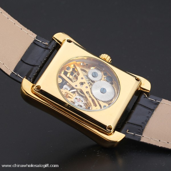 Mechanical Classic Automatic Skeleton Stainless Steel Men's Dress Watch