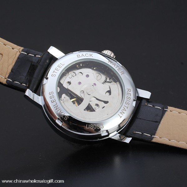 Mechanische Luxus Skelett Armbanduhr für Männer