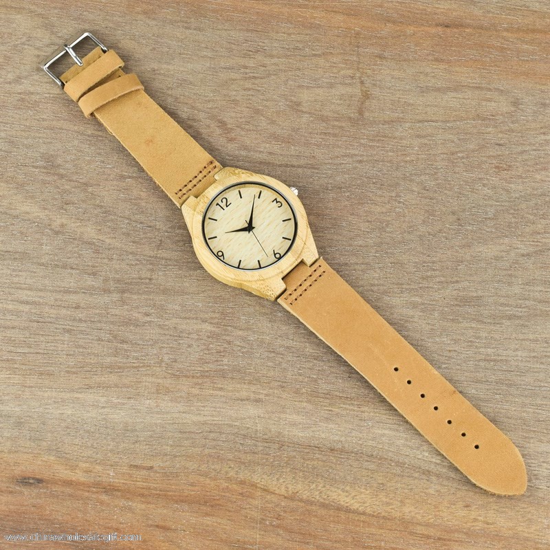 eco-friendly natrue reloj de madera