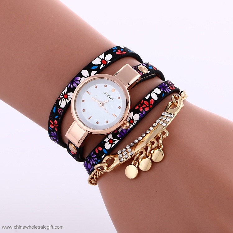 clásicas mujeres elegante reloj