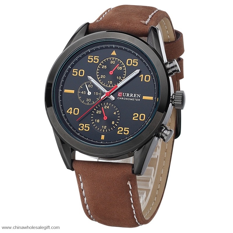  Leather Quartz Watches