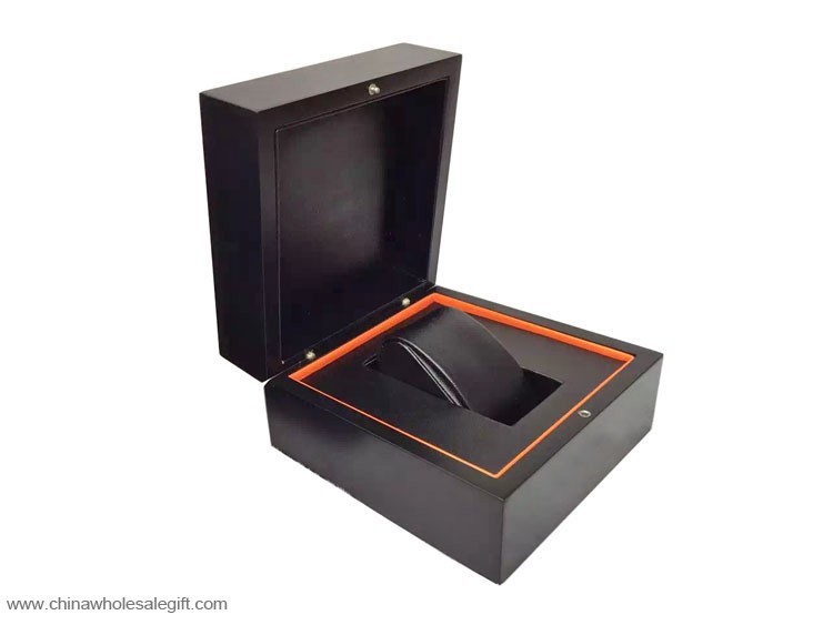 luxury wooden box with magnetic lock