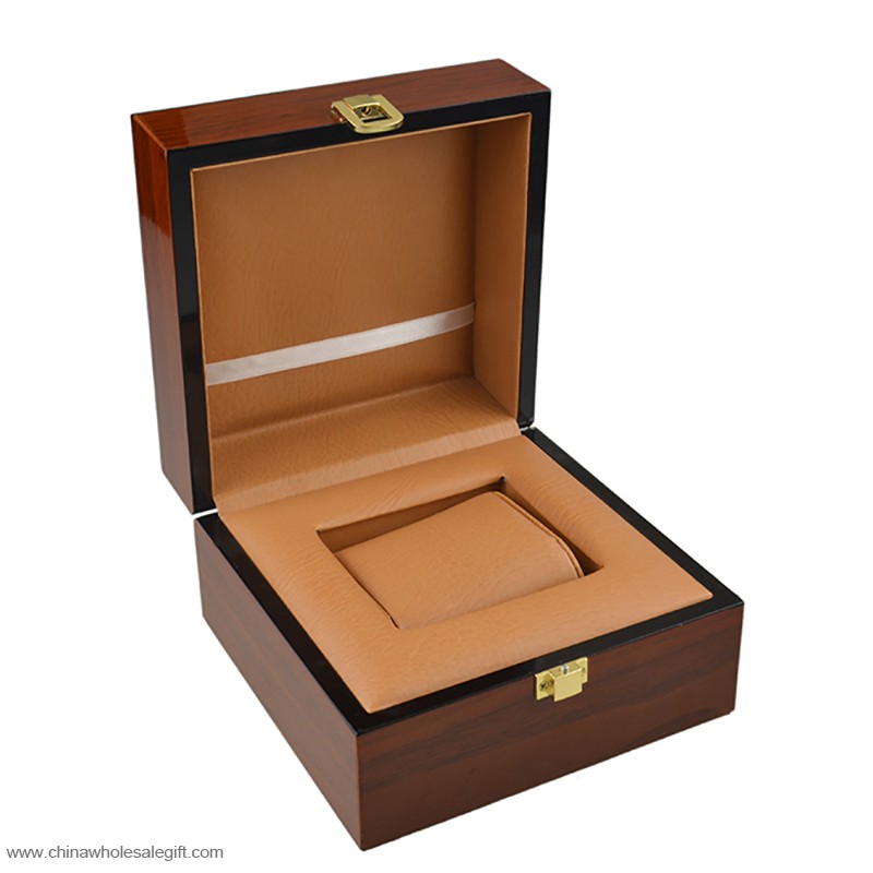 Caixa de Madeira de Relógio Pack Presente