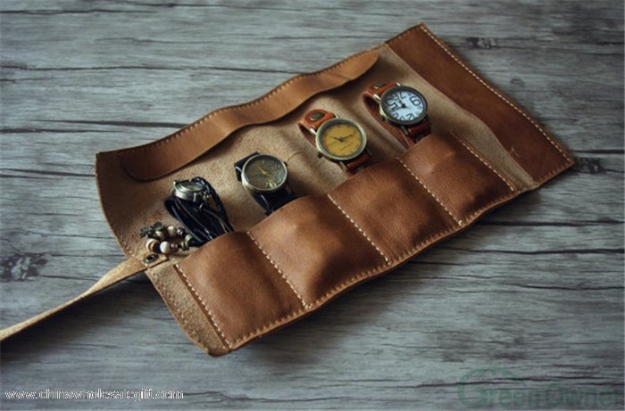 Læder Watch Case