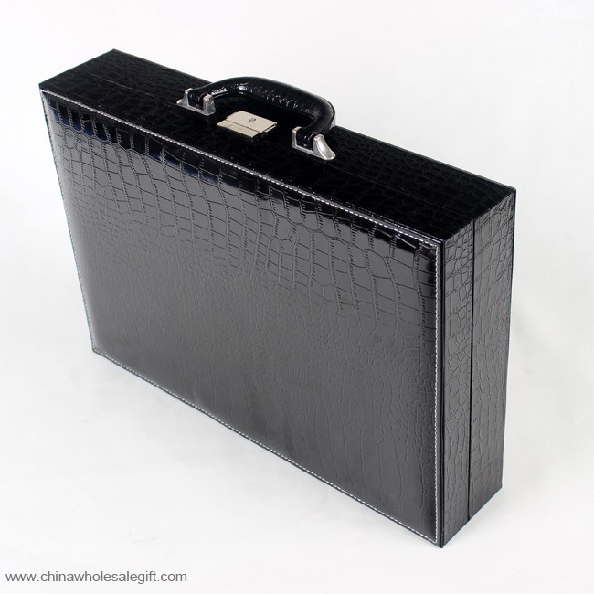  36 Grid Leather Velvet Portable Watch Storage Box
