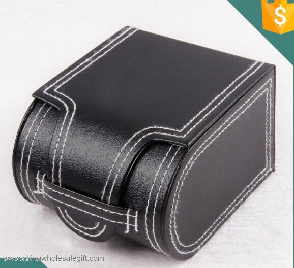 Leather Black Watch Packaging Box