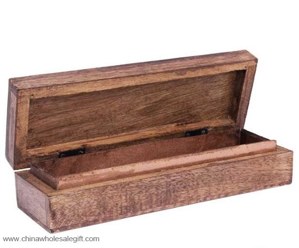 Ručně Vyřezávané Dřevěné Hodinky Box